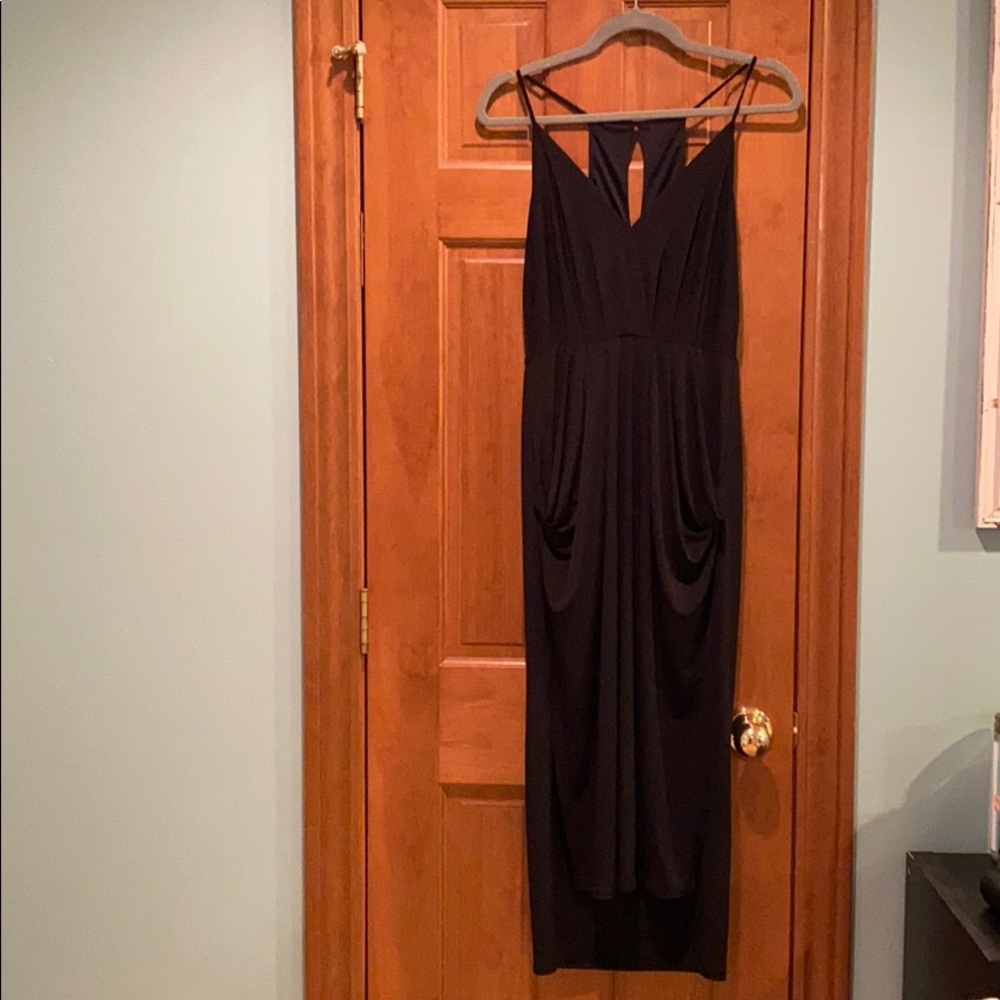 Flattering black dress